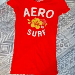 Orange|aéropostale shirt